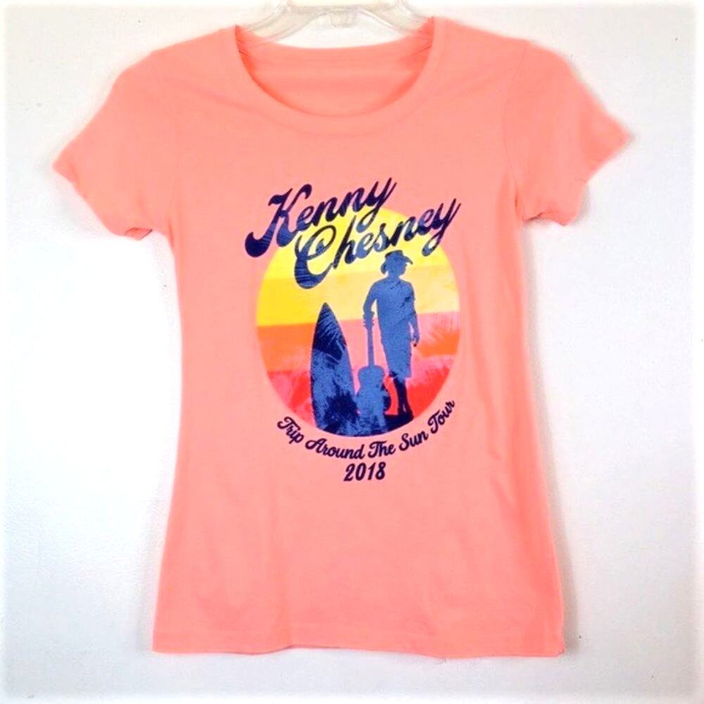 Kenny Chesney Tour Graphic T-Shirt Size Small